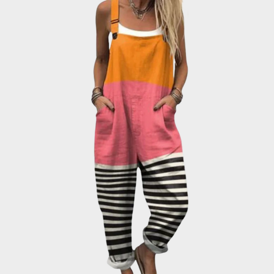 Comfortabele Gedrukte Overalls