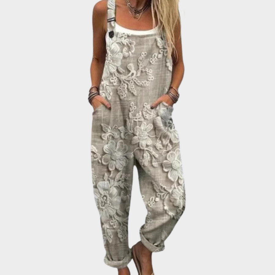 Comfortabele Gedrukte Overalls