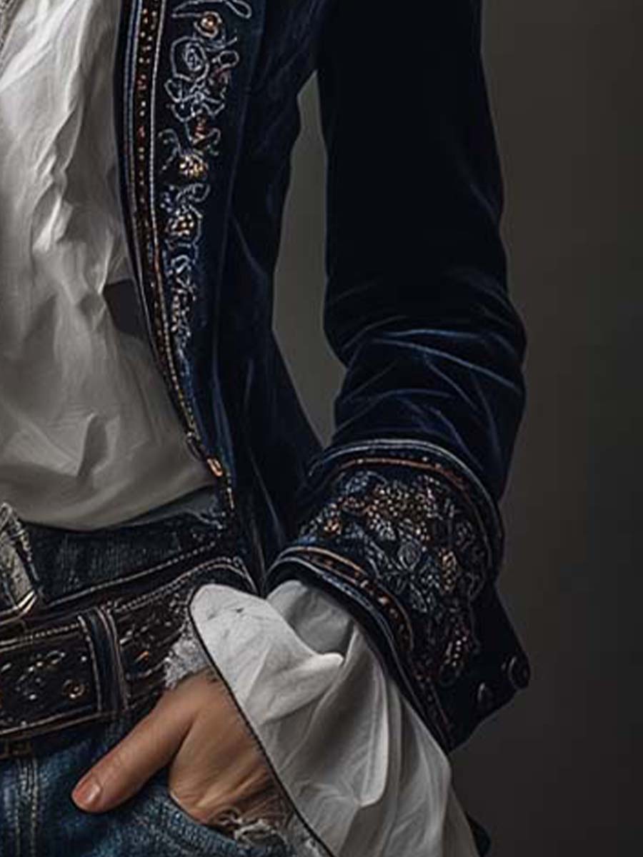 Dayenne | Elegante borduurde blazer