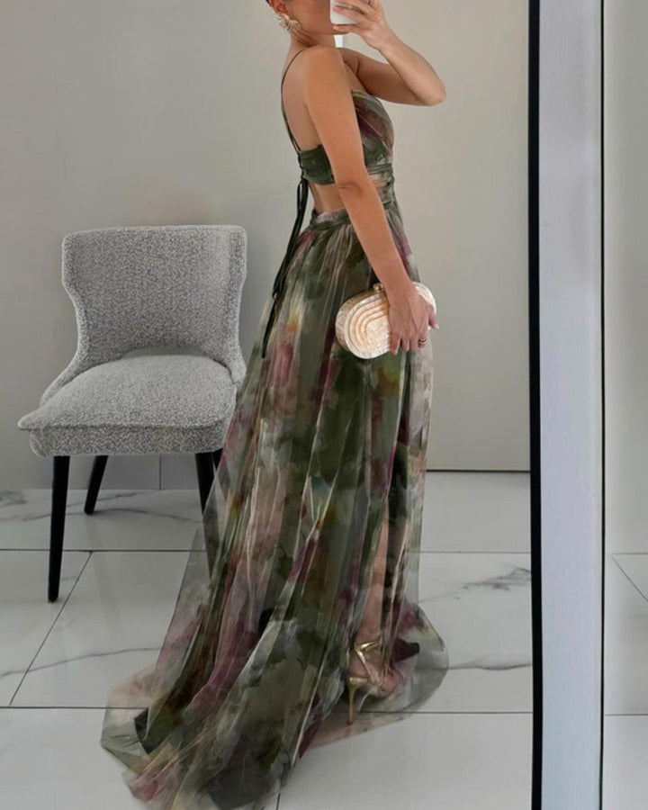 Elegante Zijde Marbella Jurk – Maison Claire et Sylvie