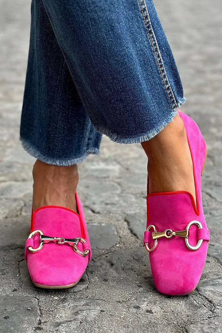Franca | Loafer met Gouden Gesp