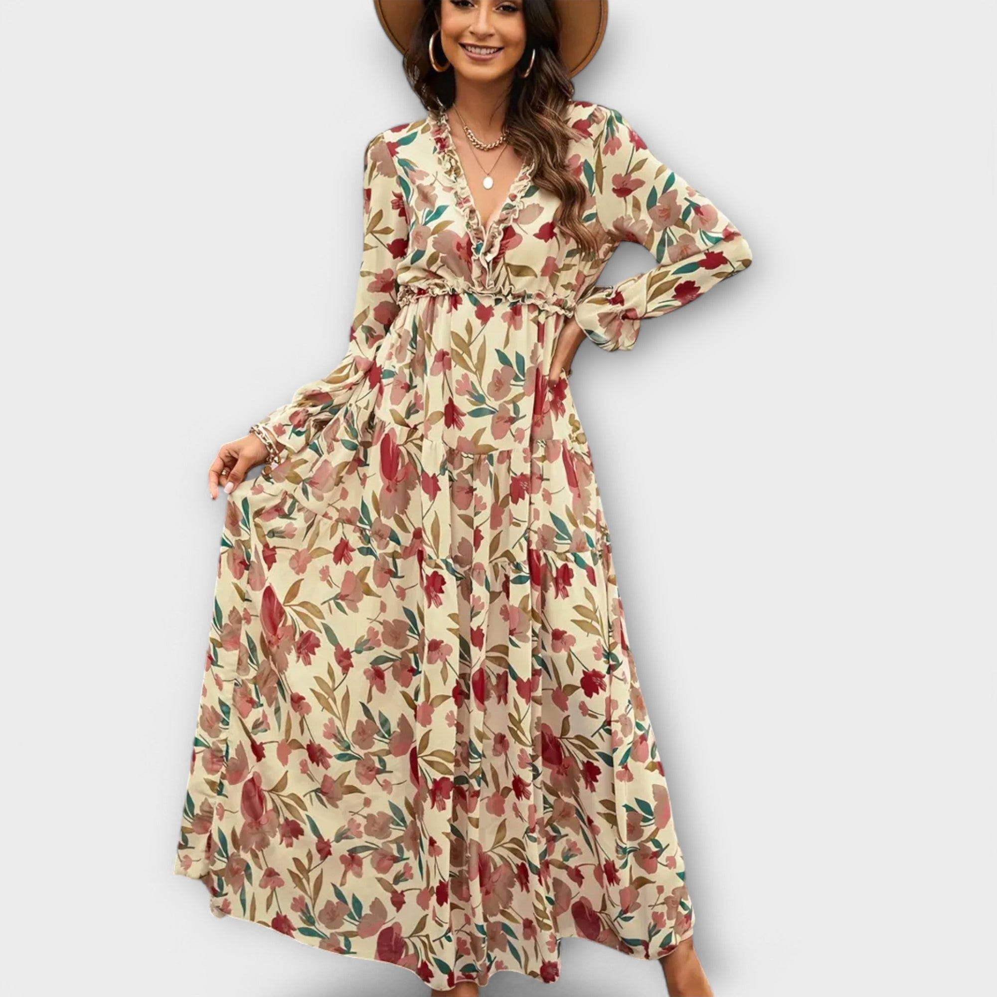 Ynah | Elegante Maxi Jurk
