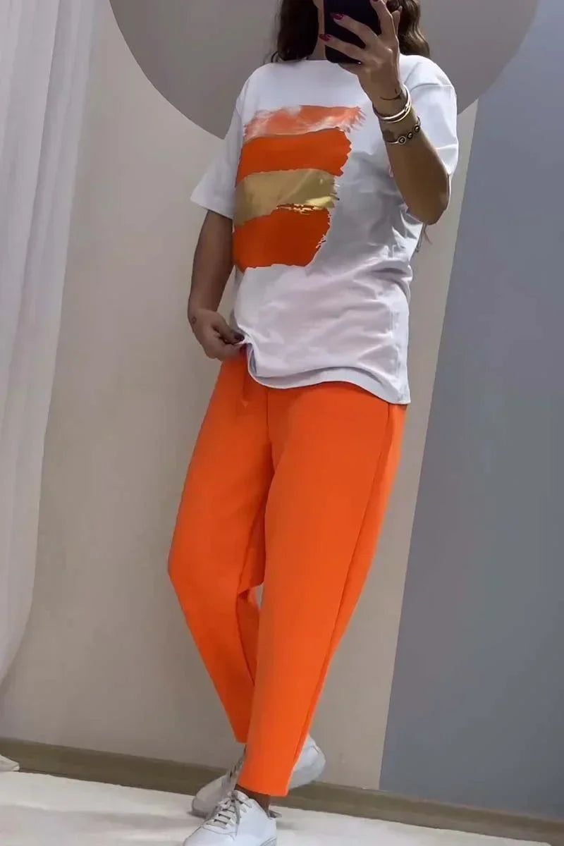Helyssa™ | Top en Broek Twee-delige Set