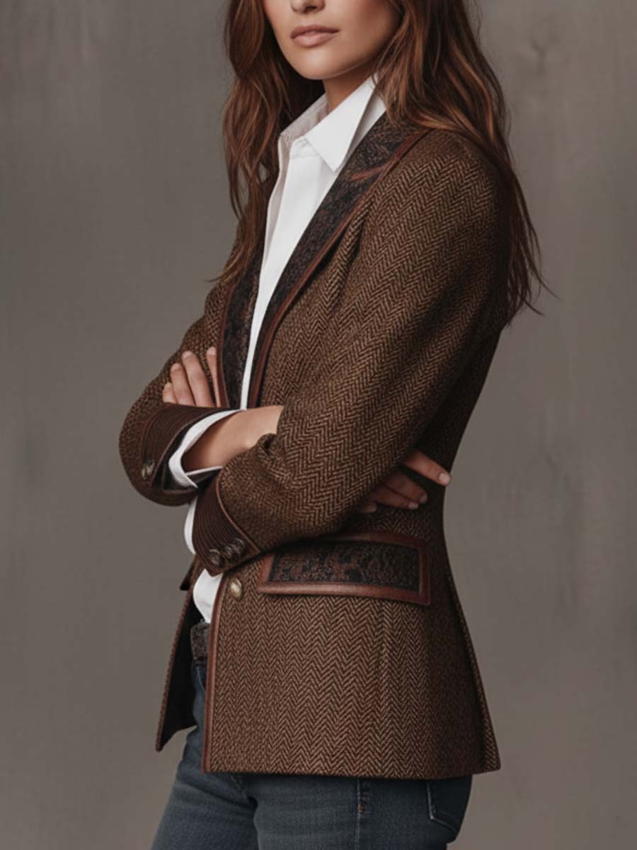 Charina | Elegant Blazer met details