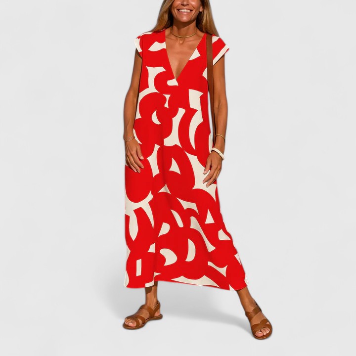 Lysandra | Elegante Maxi Jurk