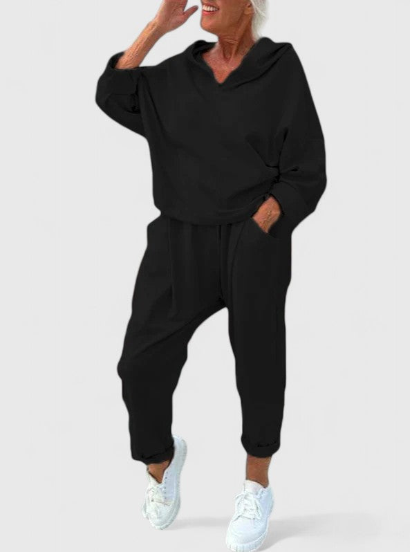 Sally | Comfortabele Hoodie Sweatshirt Set