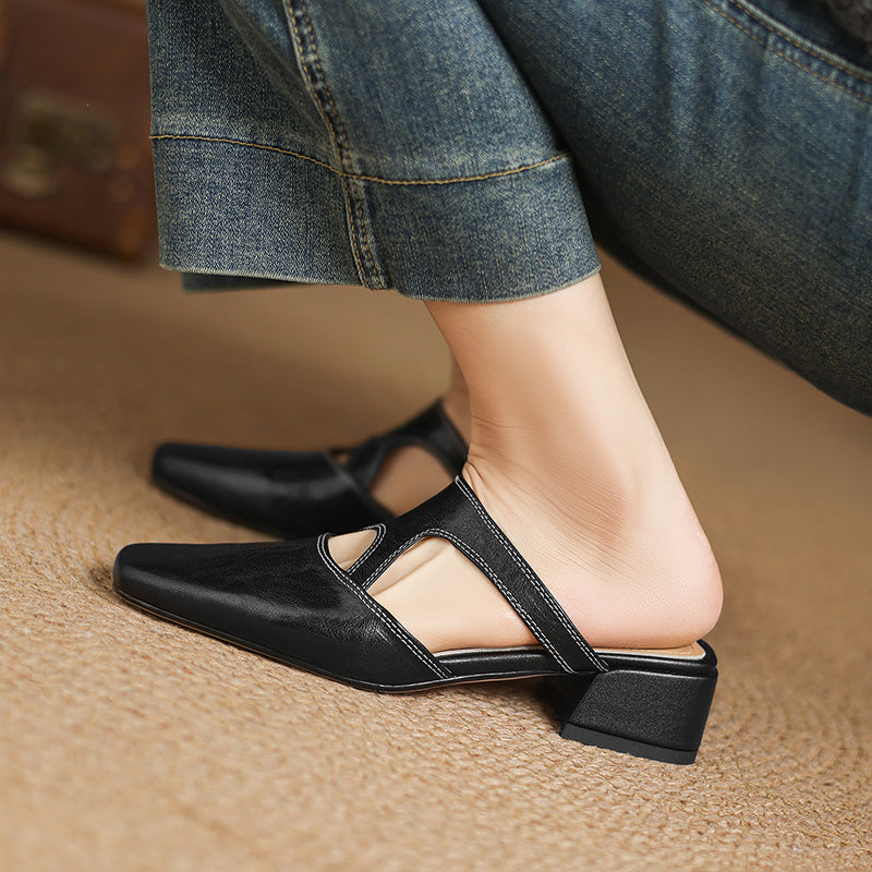Natanja | Elegante Mary Jane mules