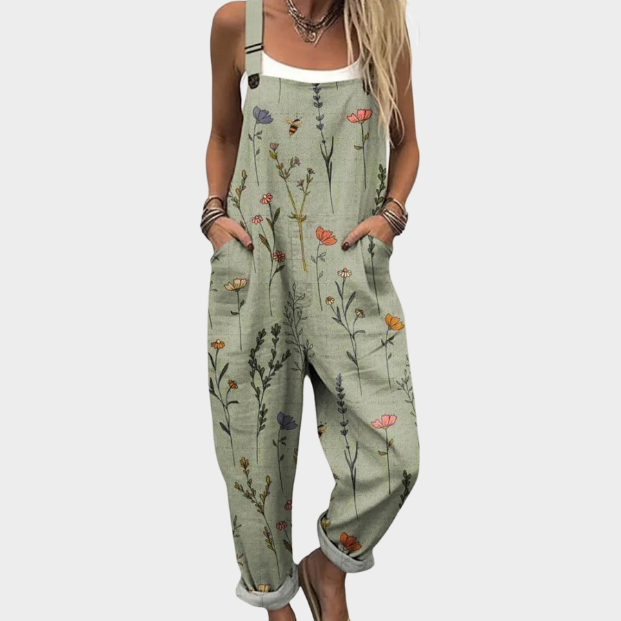 Nyselle™ | Comfortabele bedrukte jumpsuit