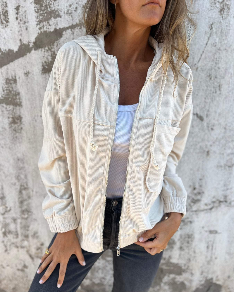 Rolinda | Ribgebreide zomerjack
