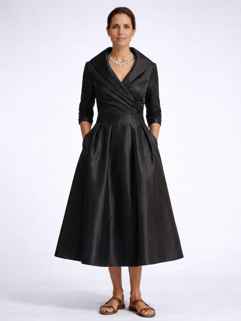 Yan | Elegante Midi Jurk