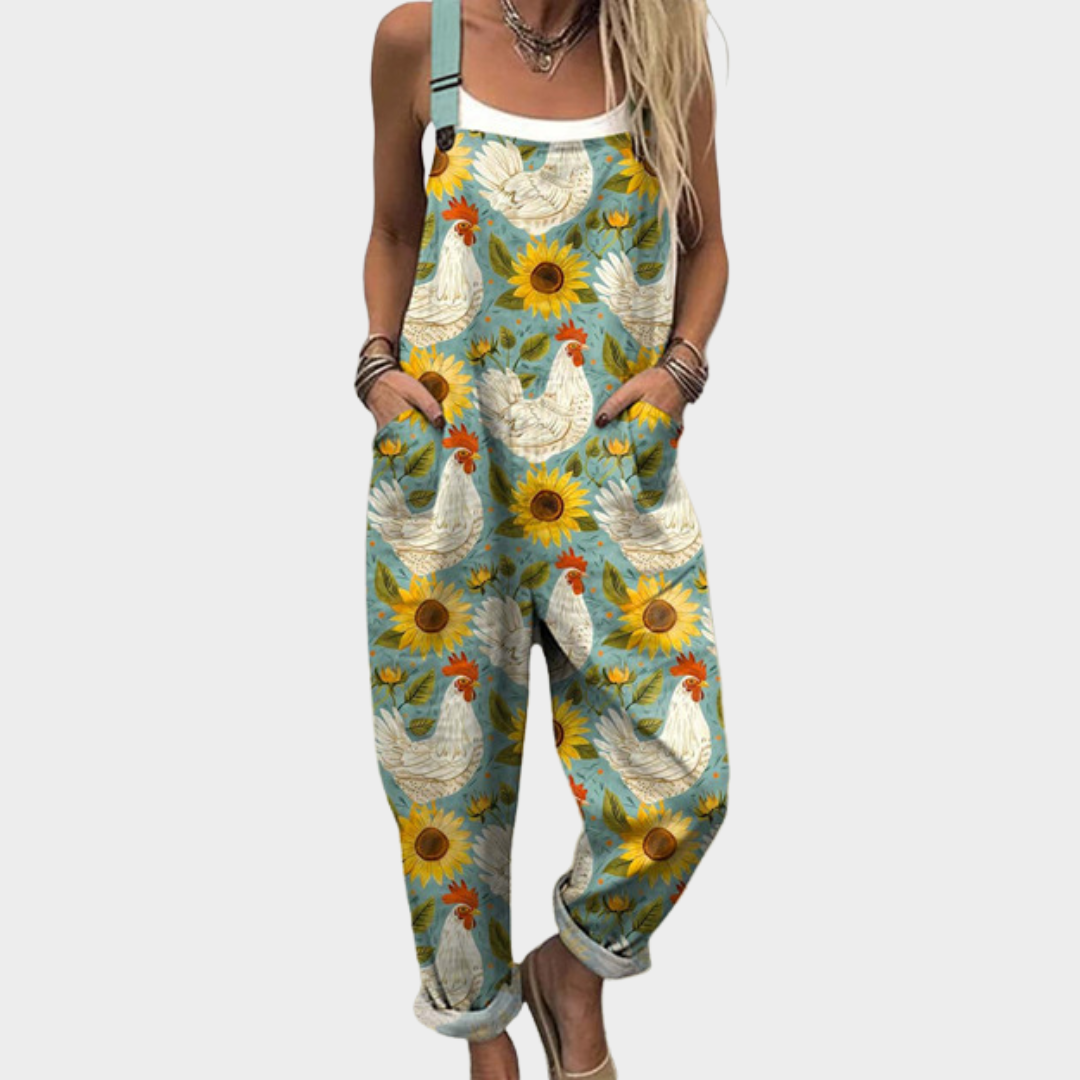 Wyndoria™ | Comfortabele bedrukte Jumpsuit