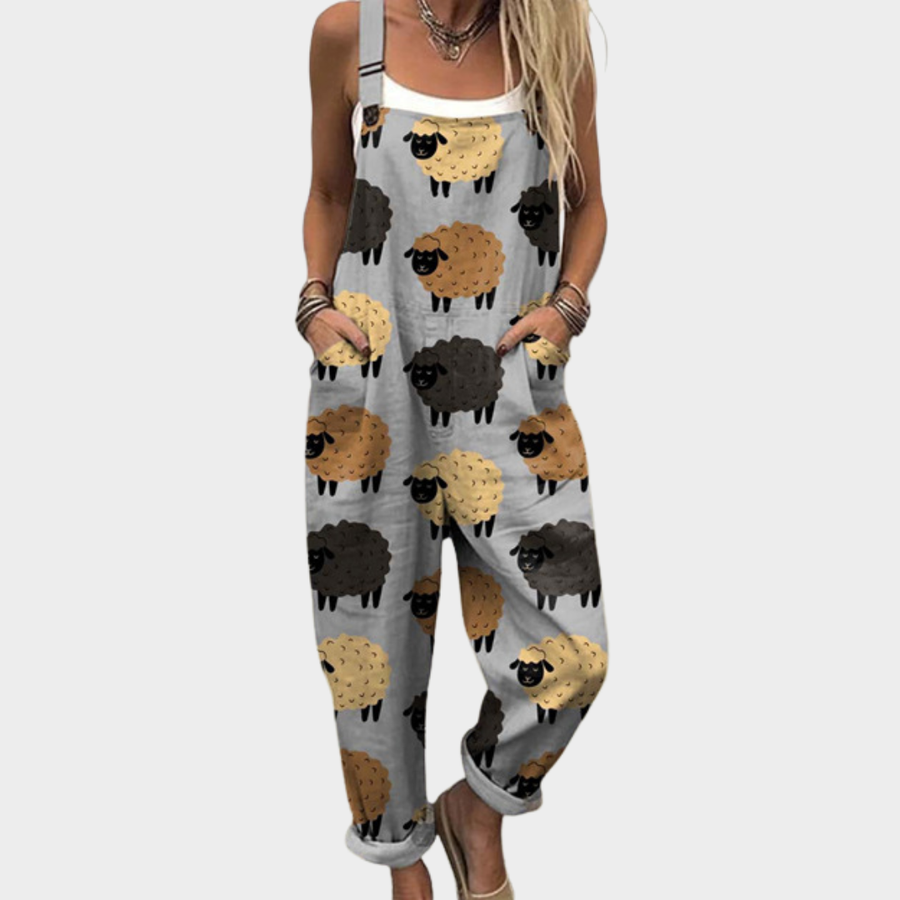 Jynessa™ | Comfortabele bedrukte jumpsuit