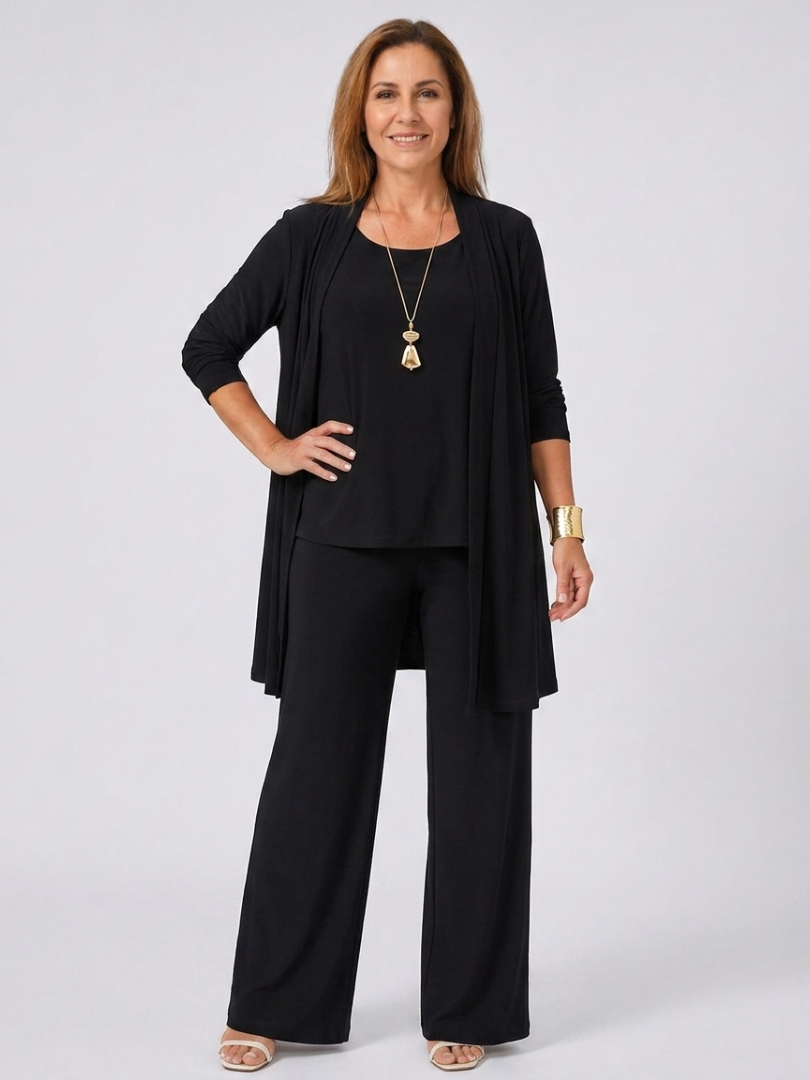 Kaevia™ – 3-delige Loose Fit Lounge Set