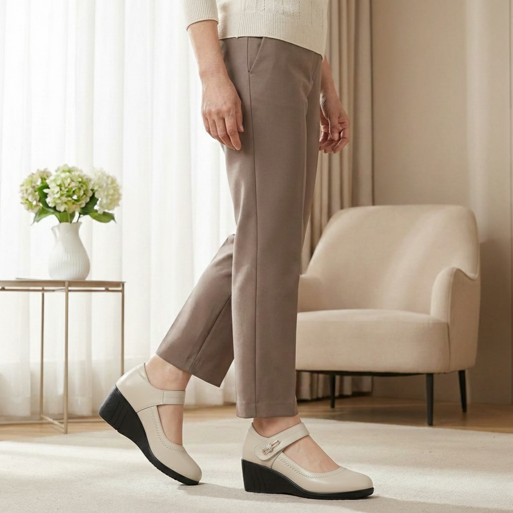 Lydia | Elegante Comfortschoenen met Middelhoge Hak