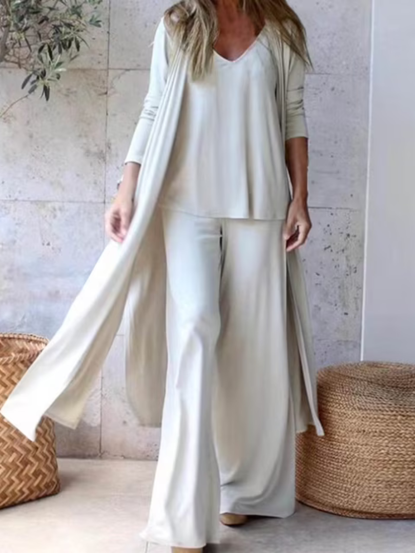 Effie™ | Slim casual gecoördineerde set.