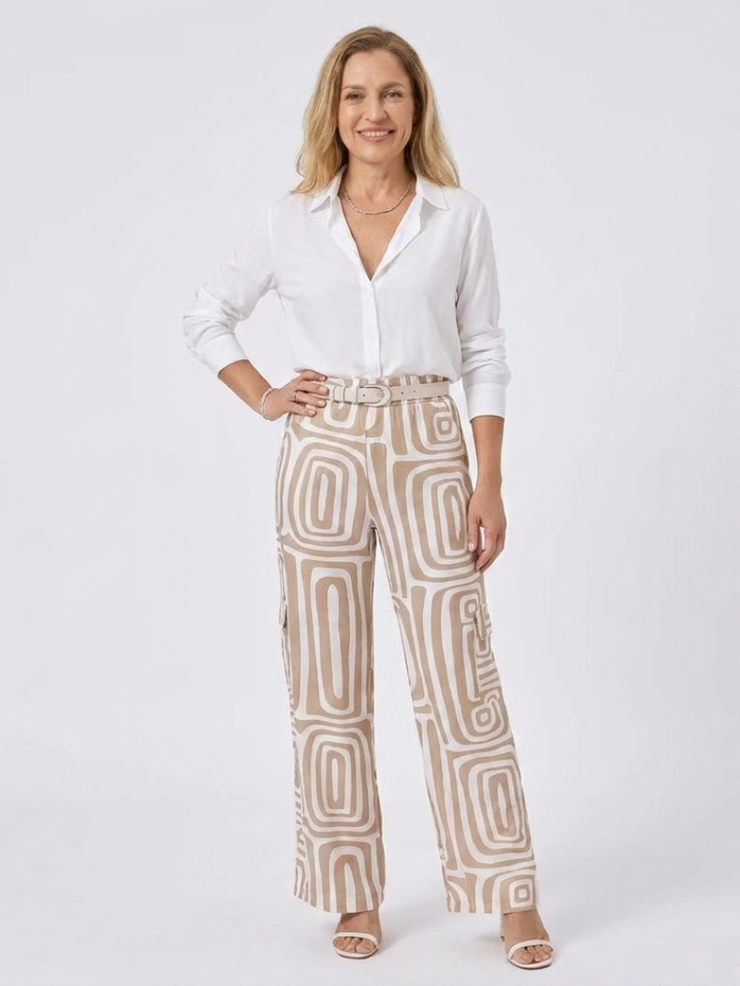 Emilia™ | Stijlvolle Broek + Gratis Blouse & Riem
