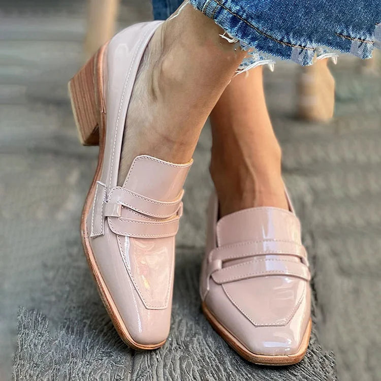 Cristina | Blokhak Loafers