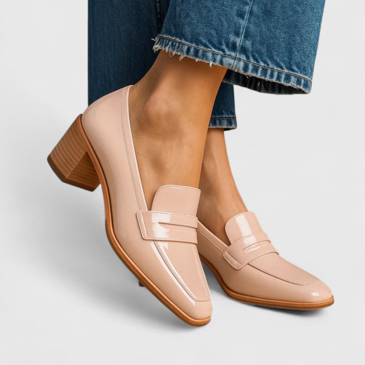 Rossella | Blokhak Loafer