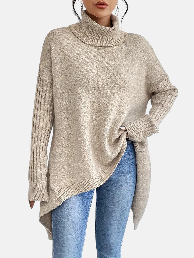 Amerins | Oversized Trui met Rolkraag