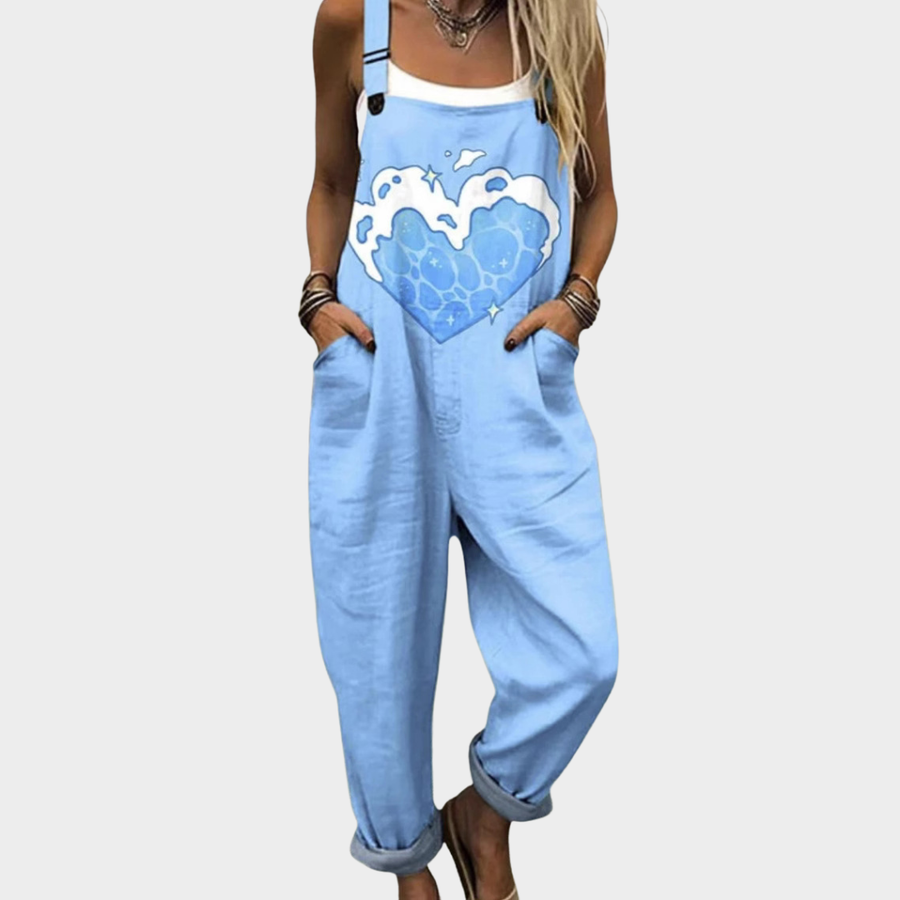 Isvelisse™ | Comfortabele bedrukte jumpsuit