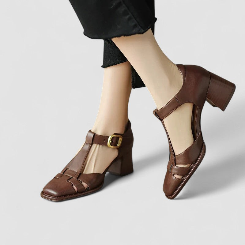 Thyrza | Elegante schoenen met blokhak