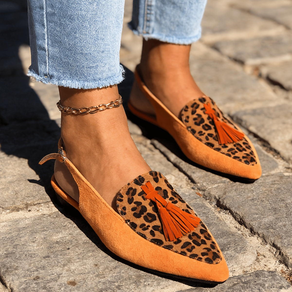Bouchra | Elegante Loafers met Kwastjes