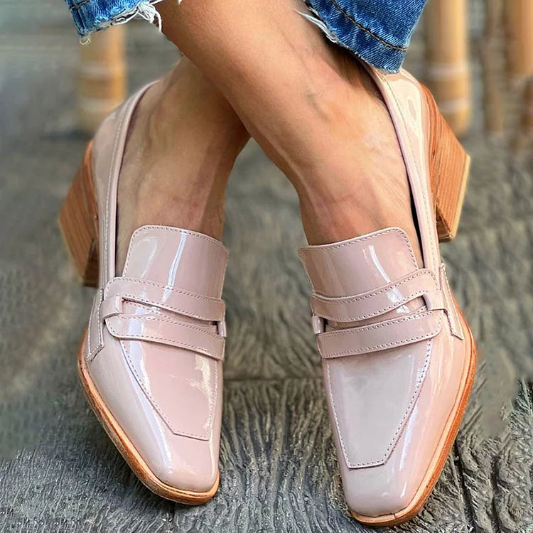 Cristina | Blokhak Loafers