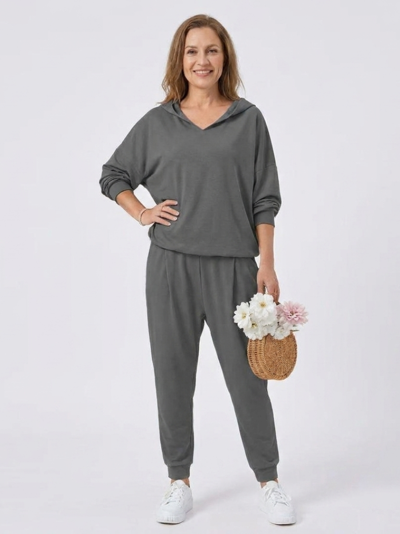 Sally | Comfortabele Hoodie Sweatshirt Set