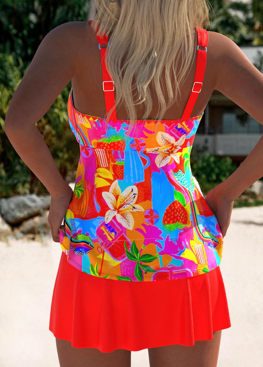 Eleanor™ | Chic Bloemen Tankini Zwemjurk