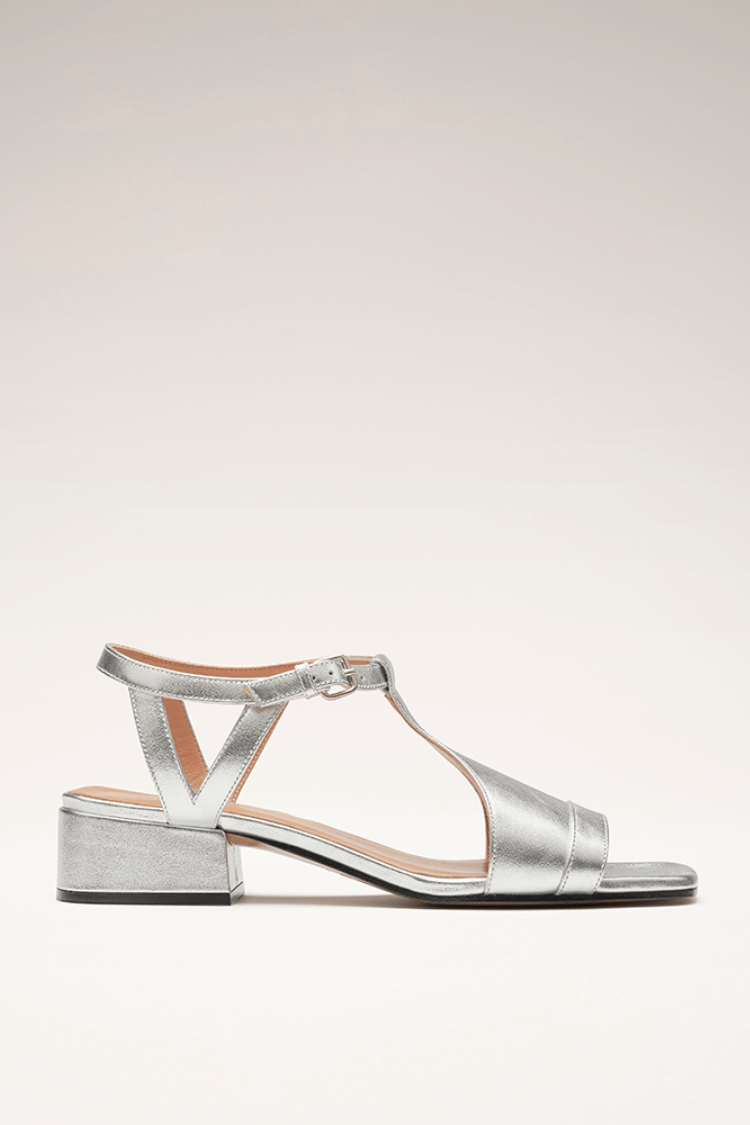 Faye - Zilveren Zomer Sandalen