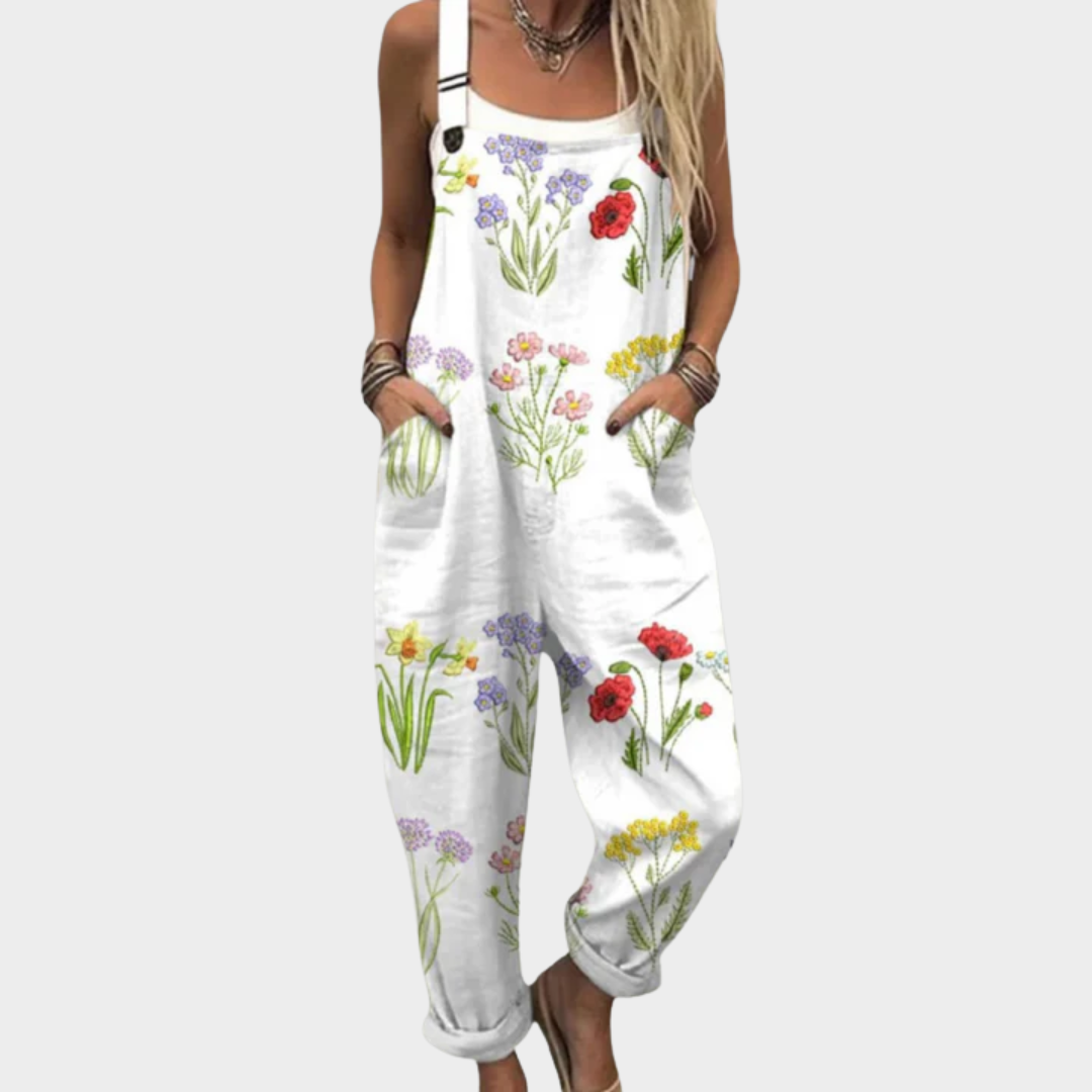 Joviraen™ | Comfortabele bedrukte jumpsuit