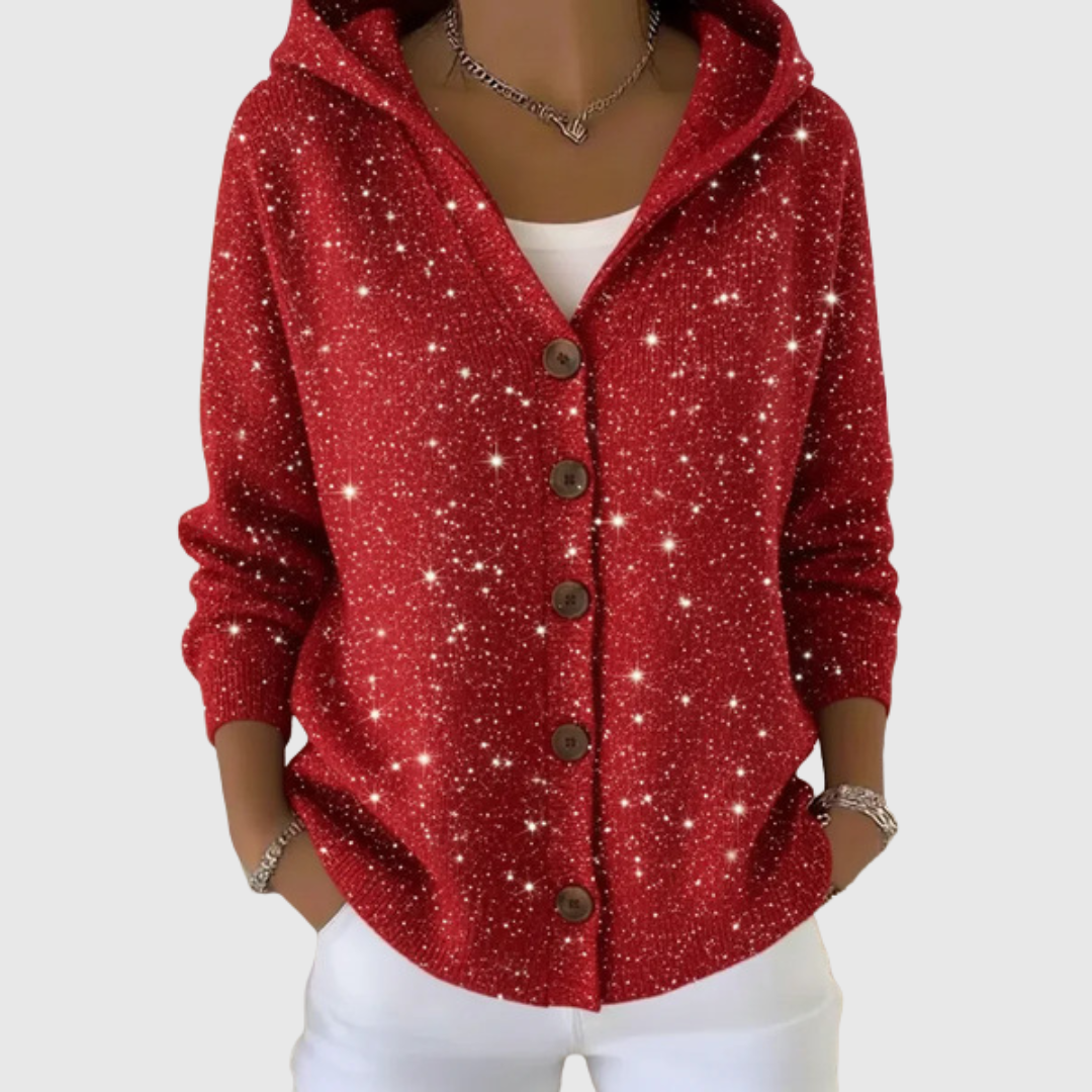 Jolien | Glitterende hoodies