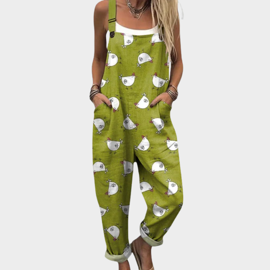 Caelyra™ | Comfortabele bedrukte jumpsuit