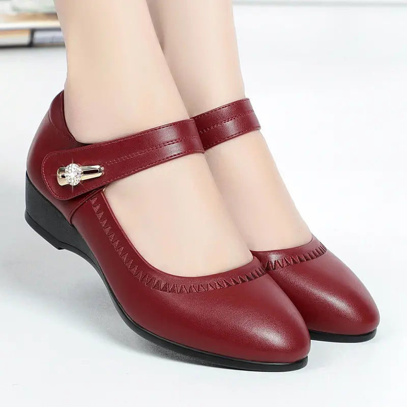 Lydia | Elegante Comfortschoenen met Middelhoge Hak