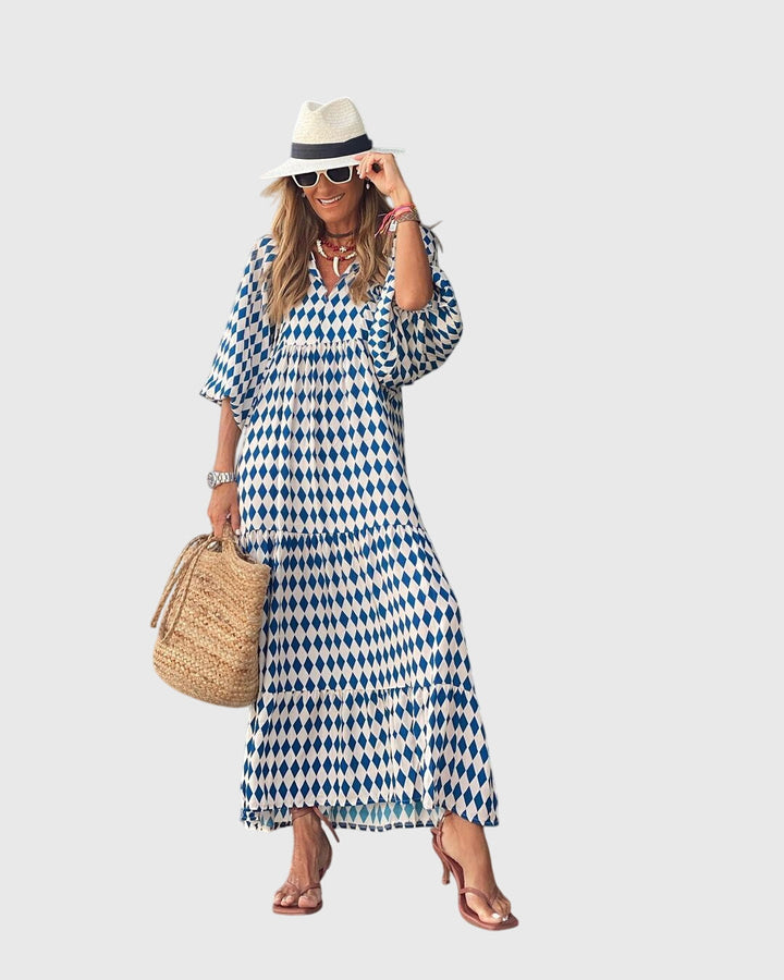Sarah™ - Boho Maxi Jurk