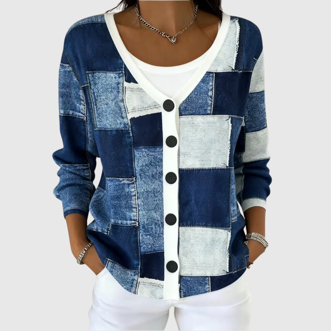 Hacer | Patchwork Hoodies Vest