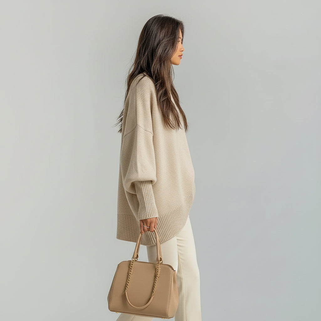 Ilona | Elegante asymmetrische trui