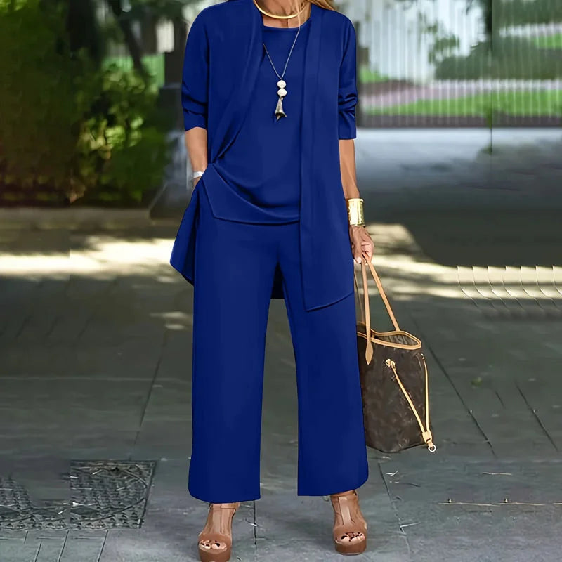 Kaevia™ – 3-delige Loose Fit Lounge Set