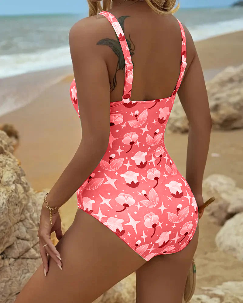 Clara™ | Eendelig Geprinte Tankini