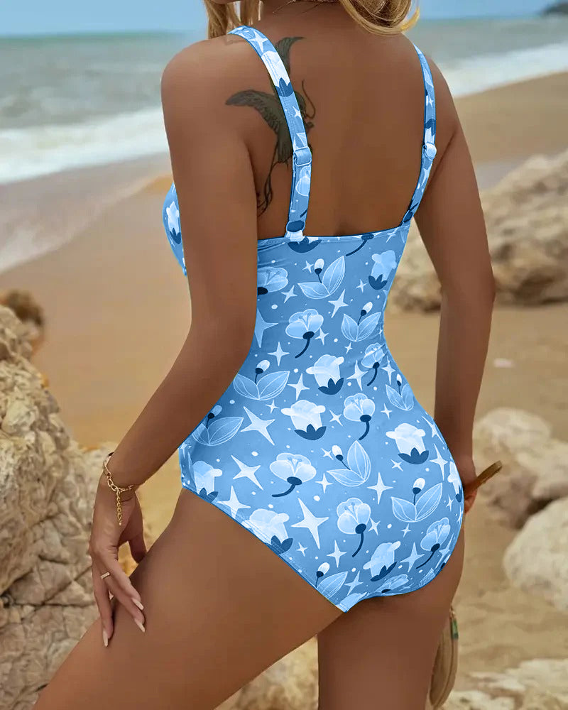 Clara™ | Eendelig Geprinte Tankini