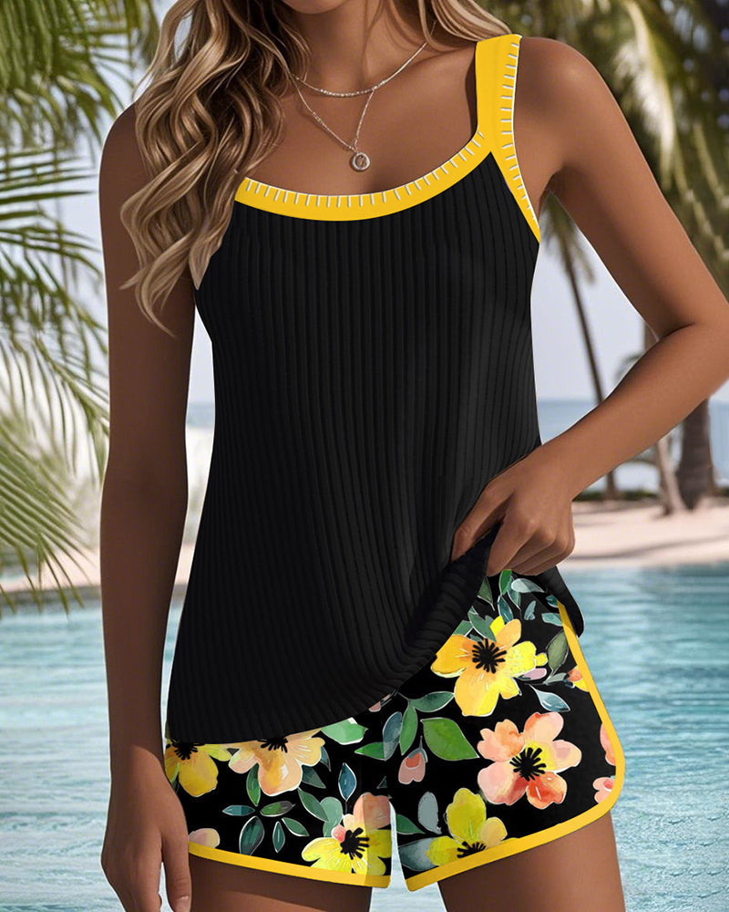 Matilda™ | Twee-delige Strand Tankini Broek