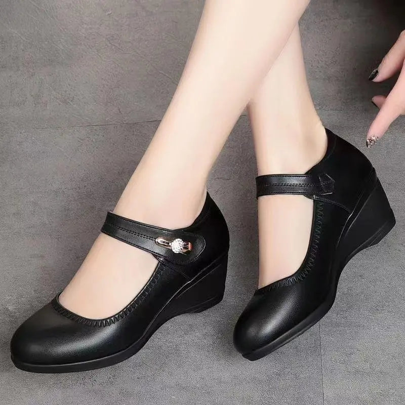 Lydia | Elegante Comfortschoenen met Middelhoge Hak