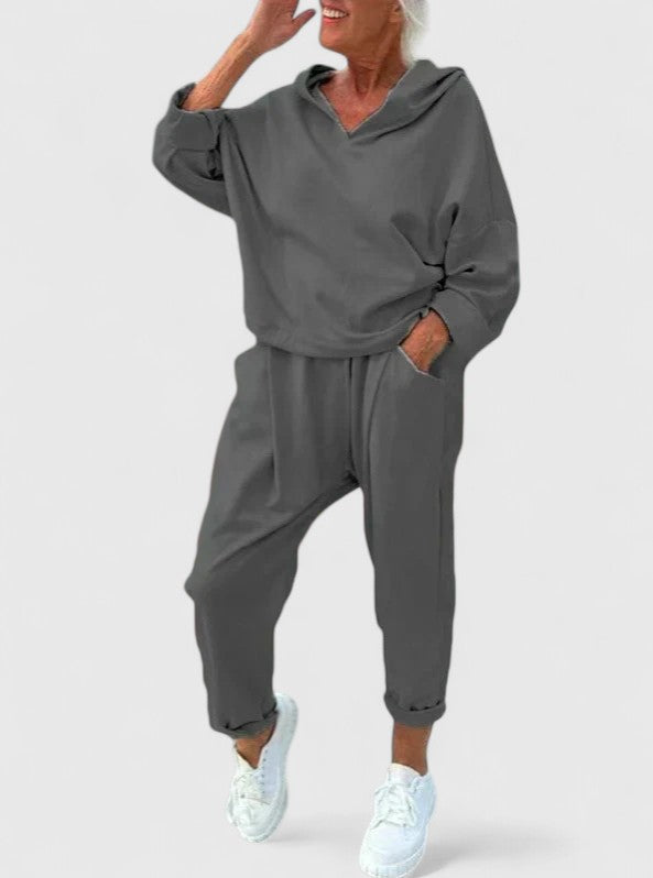 Sally | Comfortabele Hoodie Sweatshirt Set