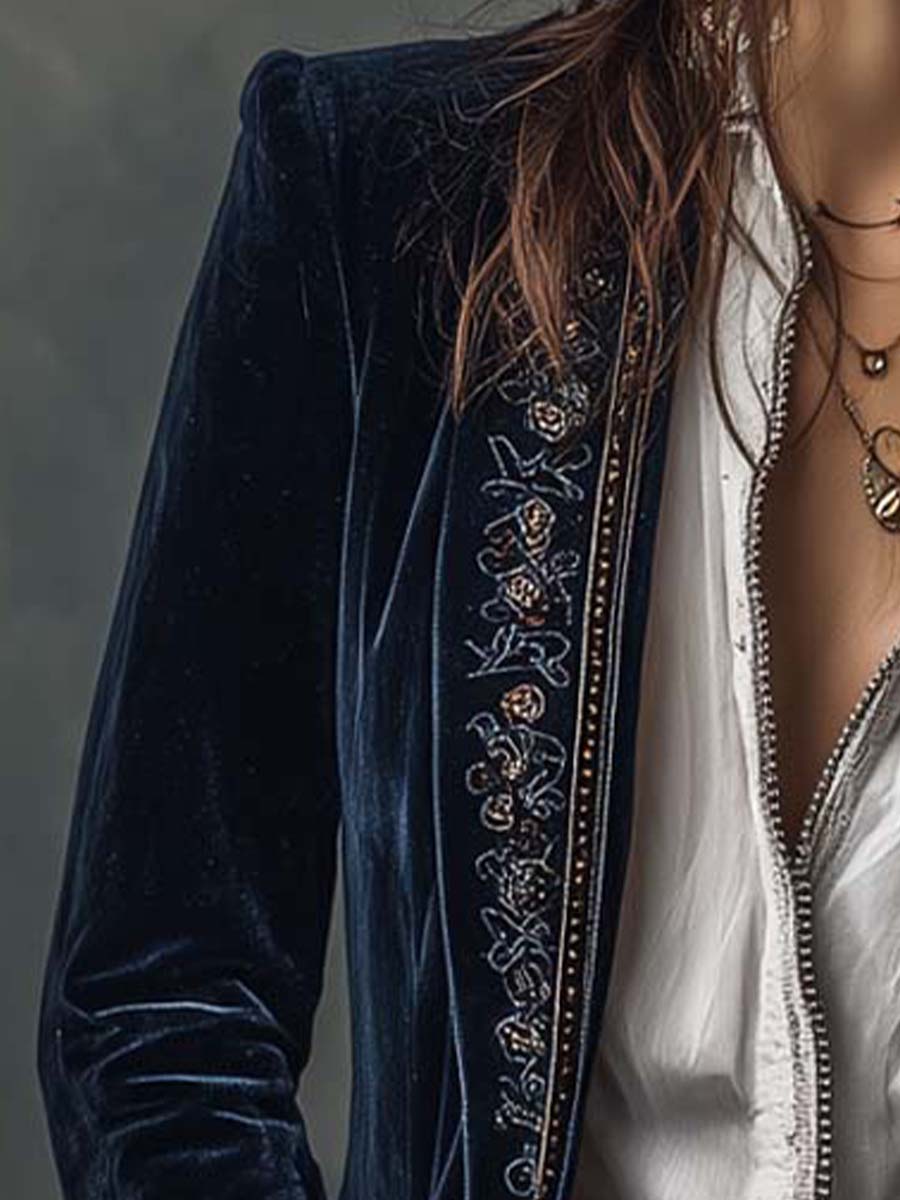 Dayenne | Elegante borduurde blazer