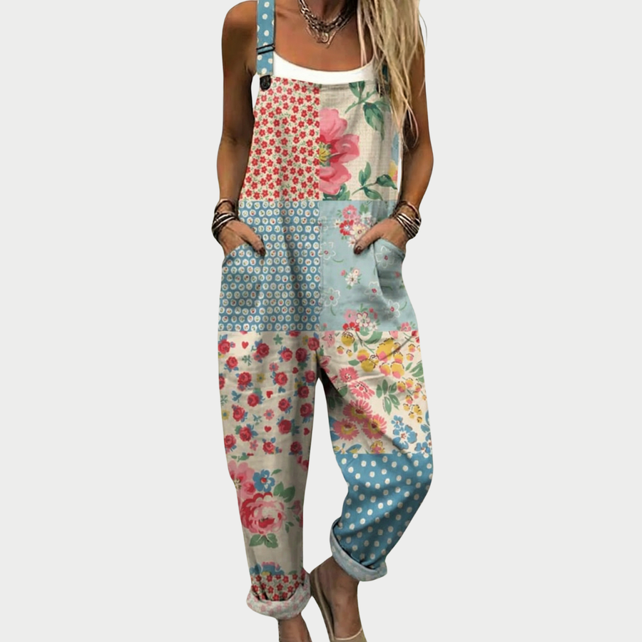 Comfortabele Gedrukte Overalls