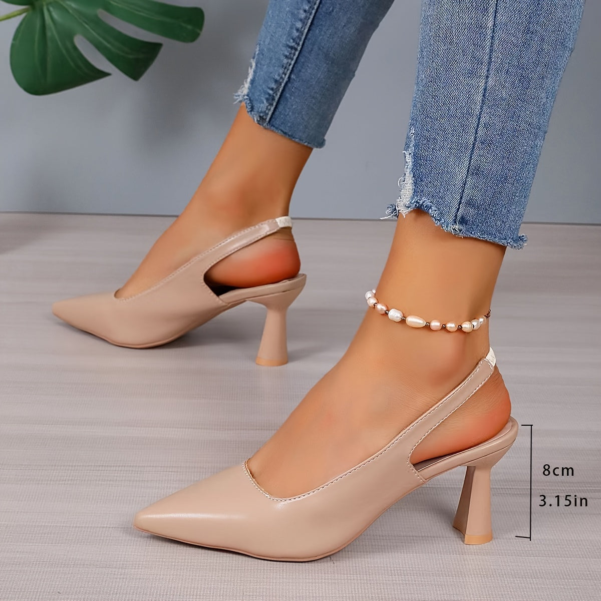 Sophia | Elegante Slingback Hakken