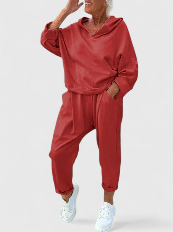 Sally | Comfortabele Hoodie Sweatshirt Set