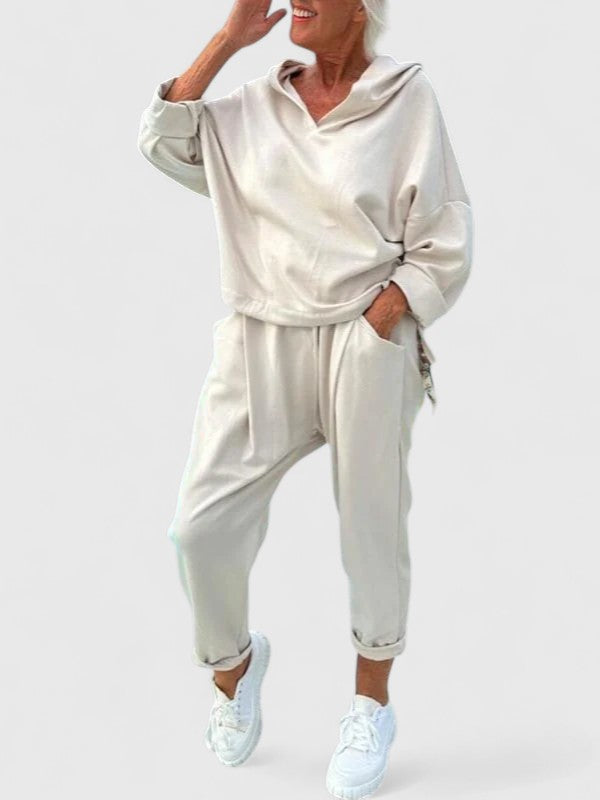 Sally | Comfortabele Hoodie Sweatshirt Set