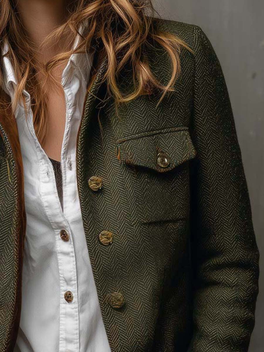 Lieselotte | Blazer in groen