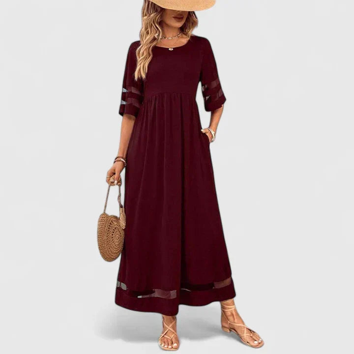 Delymarina | Elegante Midi Jurk